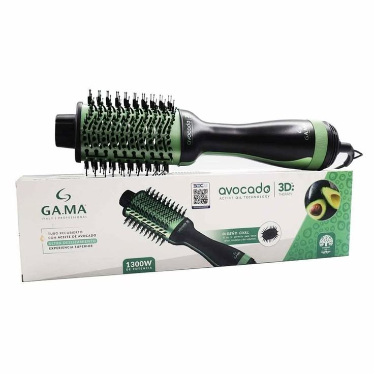Cepillo alisador con aguacate y queratina
